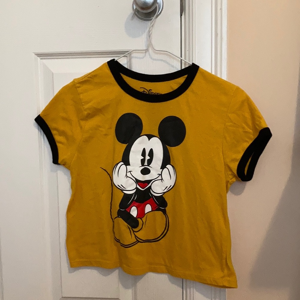 DISNEY mickey mouse shirt.